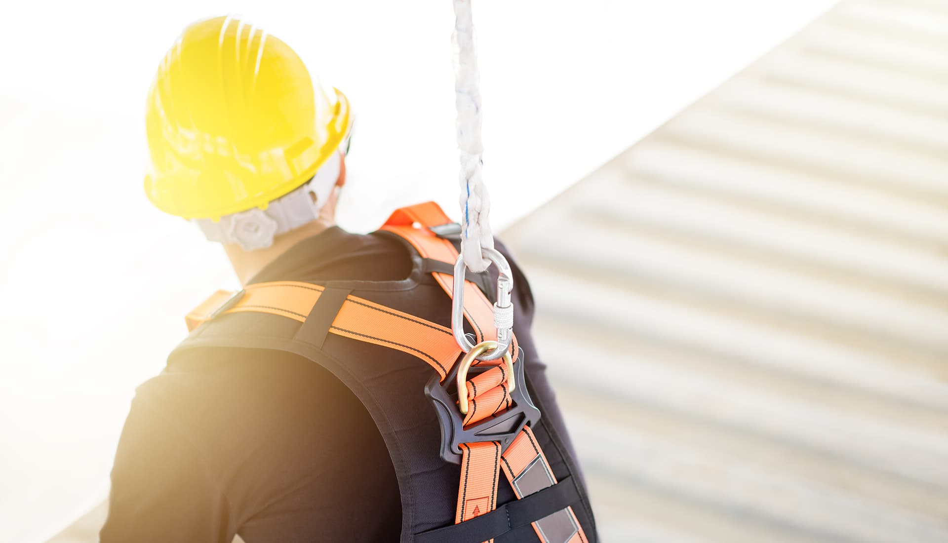 construction safety background